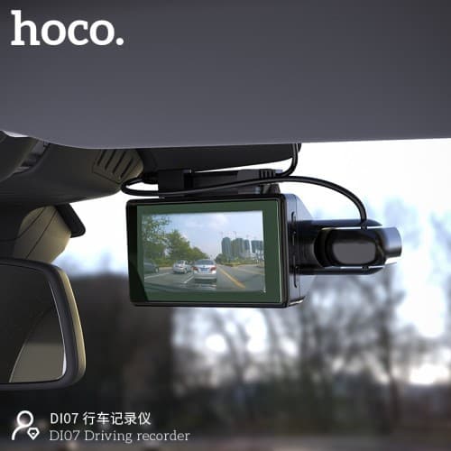 Hoco Di07 Dual Camera Car Driving Recorder view 1