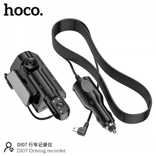 Hoco Di07 Dual Camera Car Driving Recorder view 4
