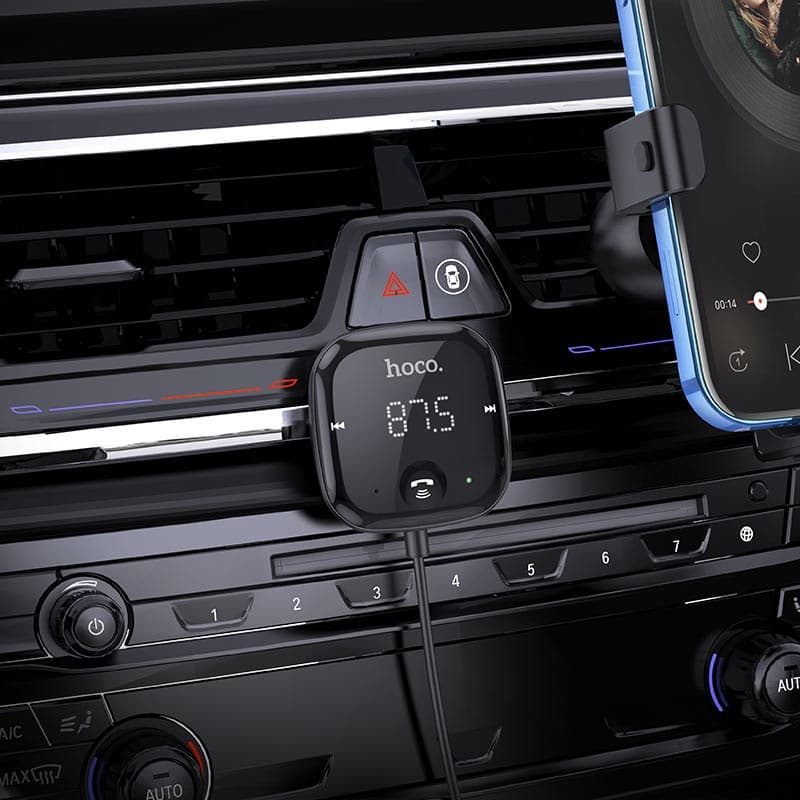 Hoco E65 Unity Bluetooth FM Transmitter view 2