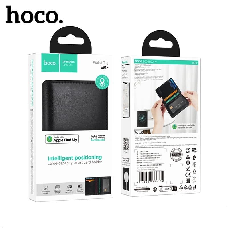 Hoco E91F Ultra-Slim Card Intelligent Tracking Device view 4