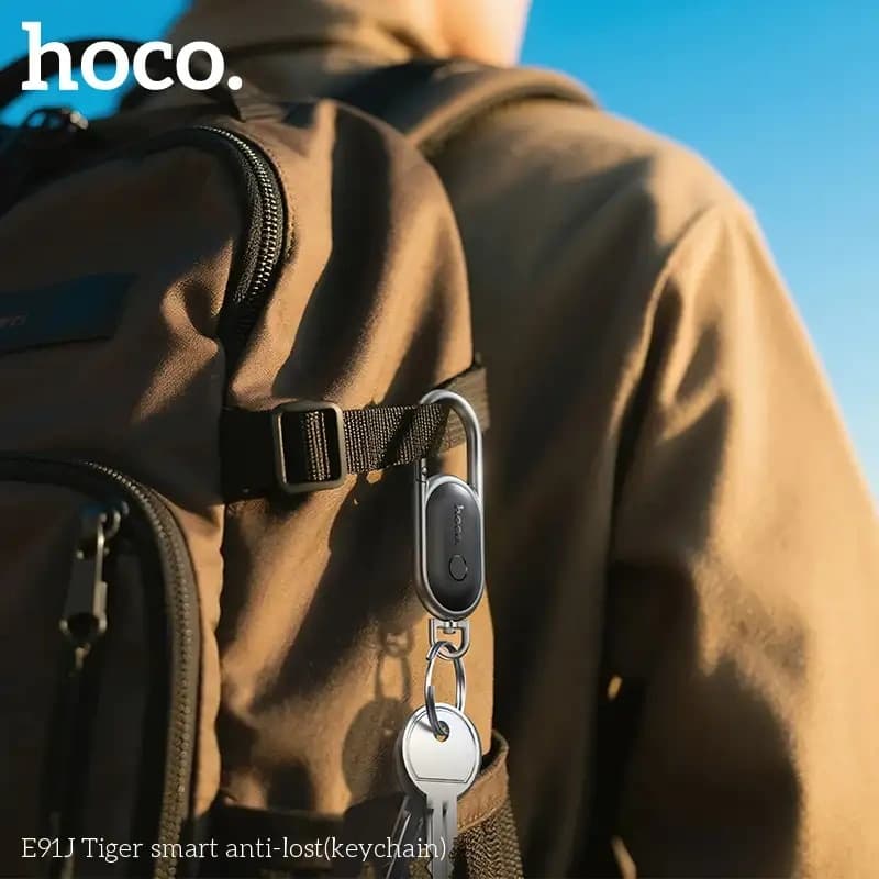 Hoco E91J Bluetooth Tracker (for iOS) - Anti Lost Keychain view 4