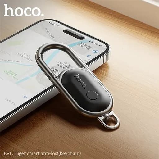 Hoco E91J Bluetooth Tracker (for iOS) - Anti Lost Keychain view 3