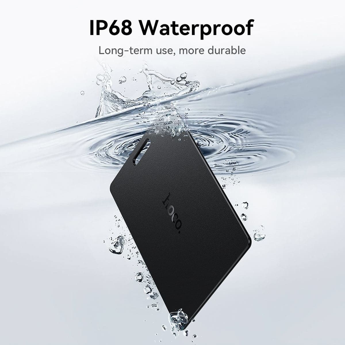 HOCO E97A Wireless Charging Smart Tracker Card For Android Google Find My Device Compatible view 4