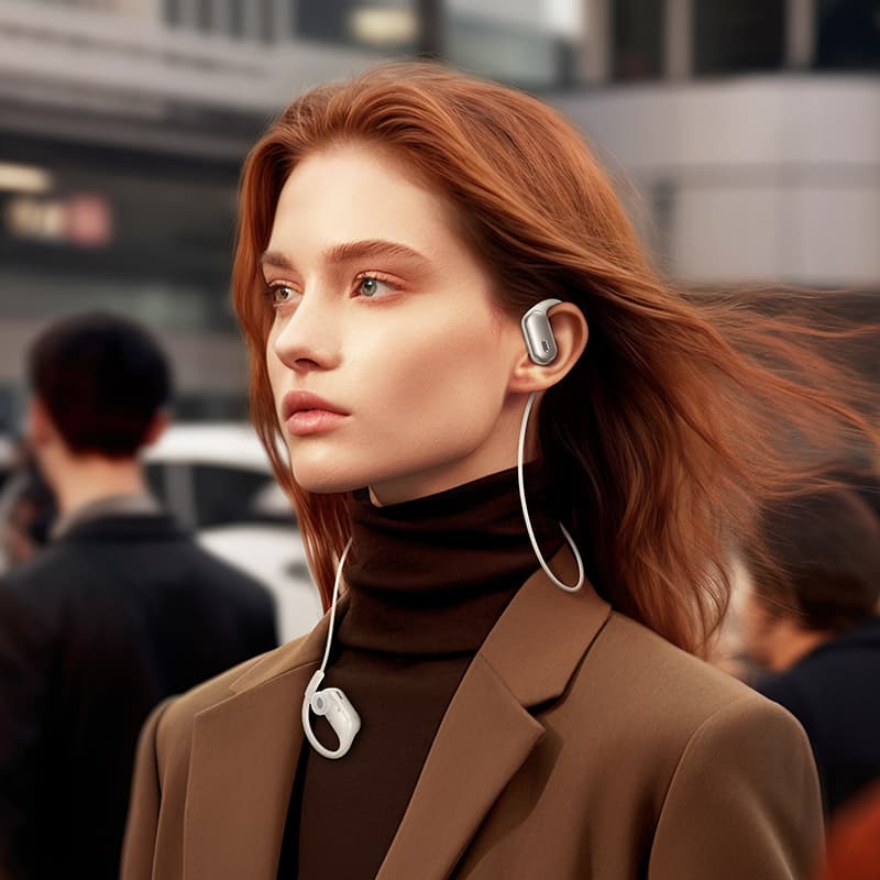 HOCO EA7 Wireless Headphones With Noise Reduction ENC + ANC BT v5.4 view 4