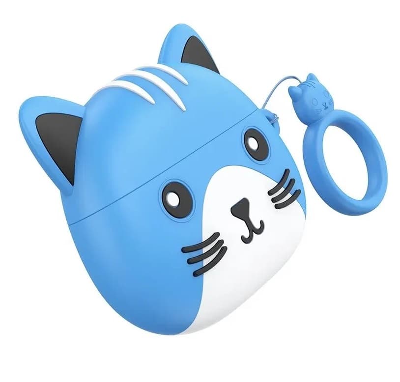Hoco EW46 Wireless TWS Headphones Free Cat Case view 2
