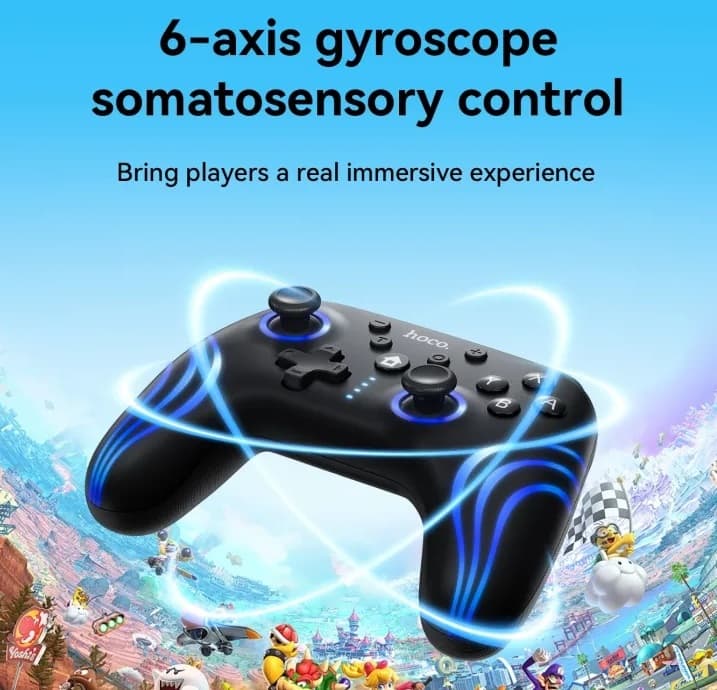 Hoco GA2 Unicorn PC Multi-Function Wireless Game Controller view 5