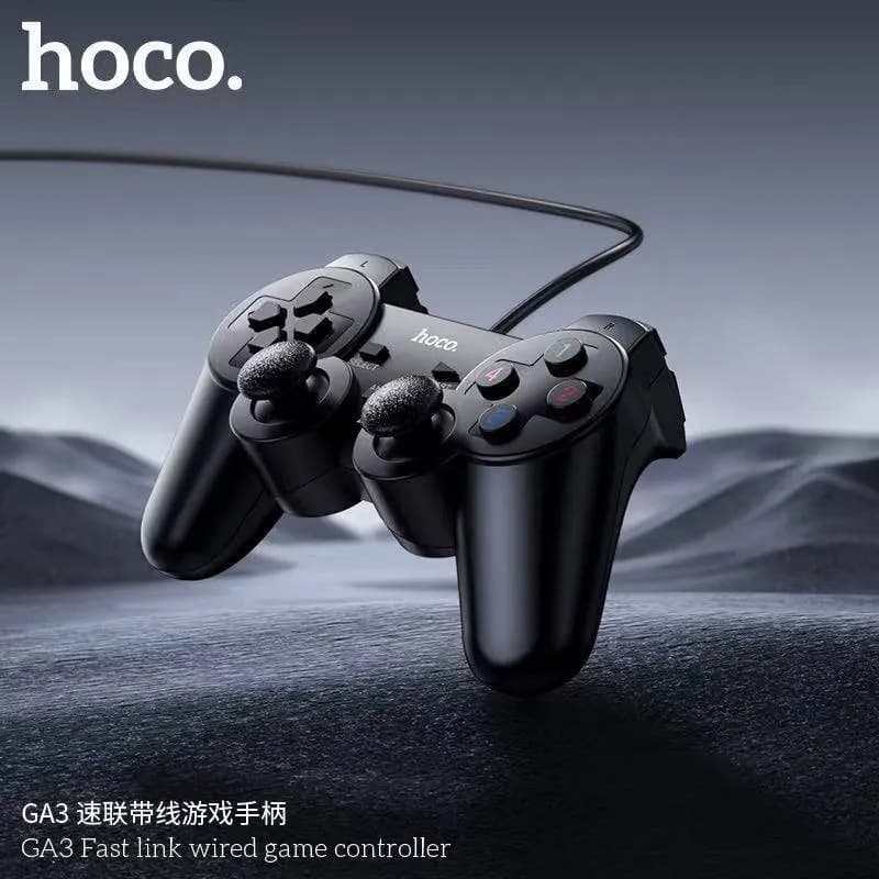 HOCO GA3 Fast Link Wired Game Controller Gamepad For PC view 3