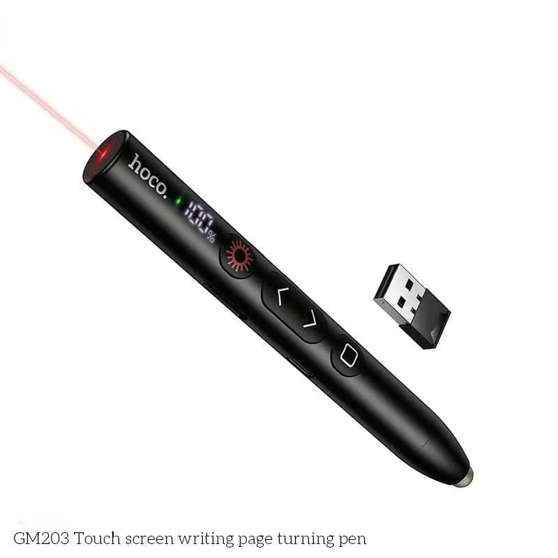 Hoco GM203 2-in-1 Laser Pointer And Touch Pen Presenter Remote view 1