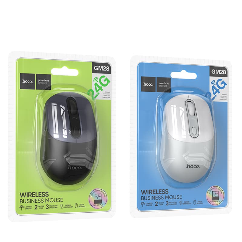 Hoco GM28 Business Wireless Mouse 2.4G view 4