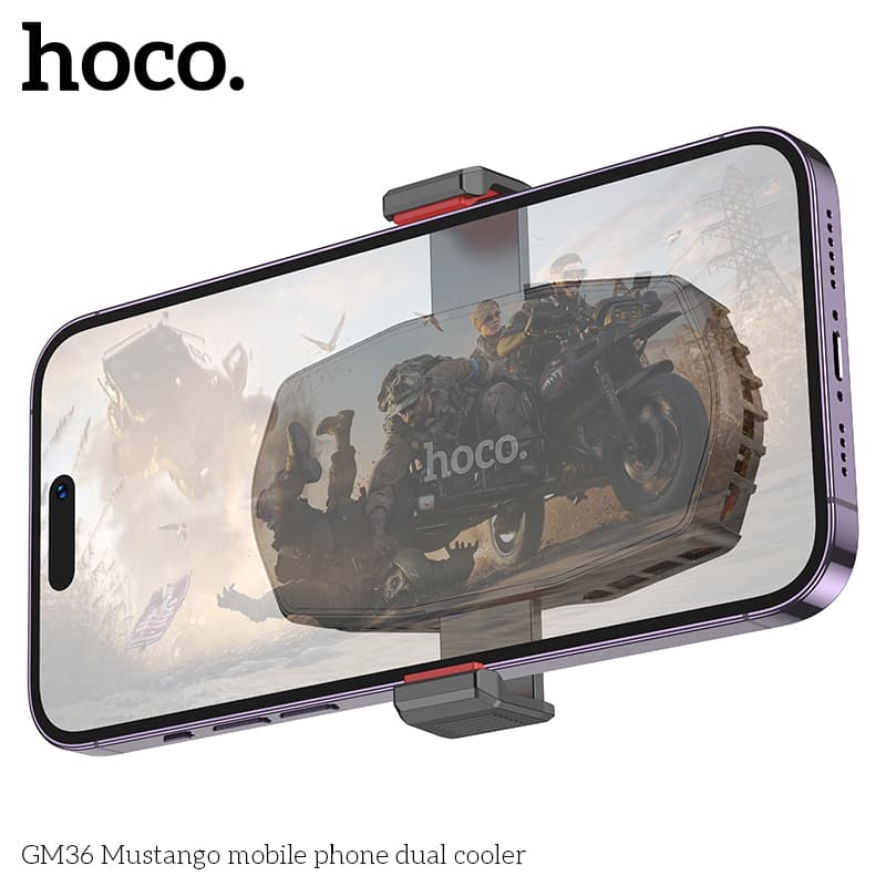 Hoco GM36 Dual Fan Mobile Phone Cooler view 5