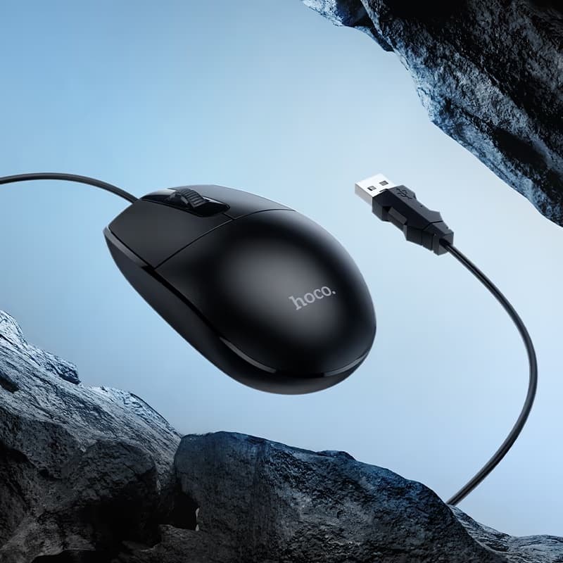 Hoco GM50 League Business Wired Mouse view 4