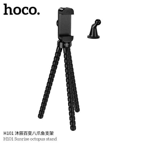 Hoco H101 Sunrise Versatile Octopus Silicone Tripod & Mobile Holder view 2