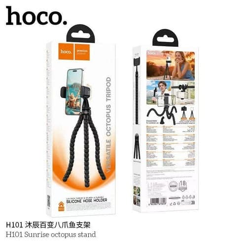 Hoco H101 Sunrise Versatile Octopus Silicone Tripod & Mobile Holder view 4