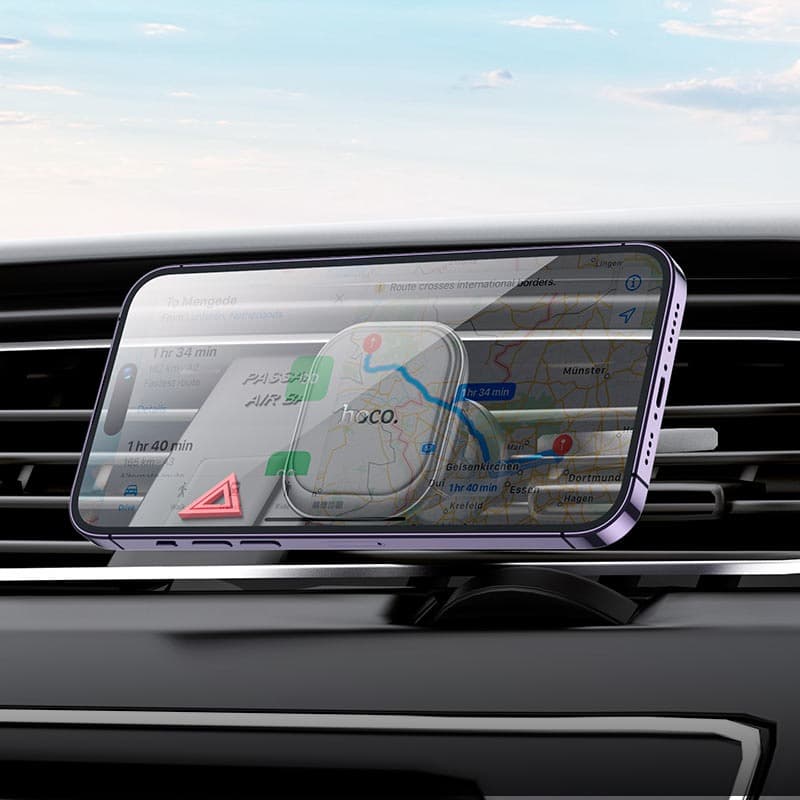 HOCO H29 Brilliant Magnetic Car Phone Holder For Air Outlet view 2