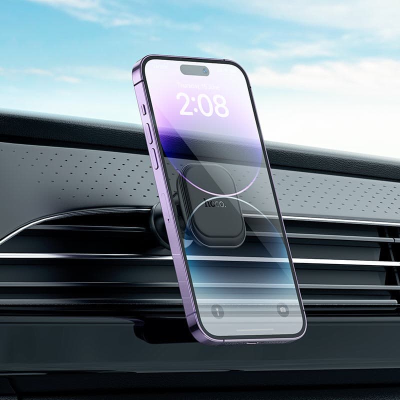 HOCO H29 Brilliant Magnetic Car Phone Holder For Air Outlet view 3