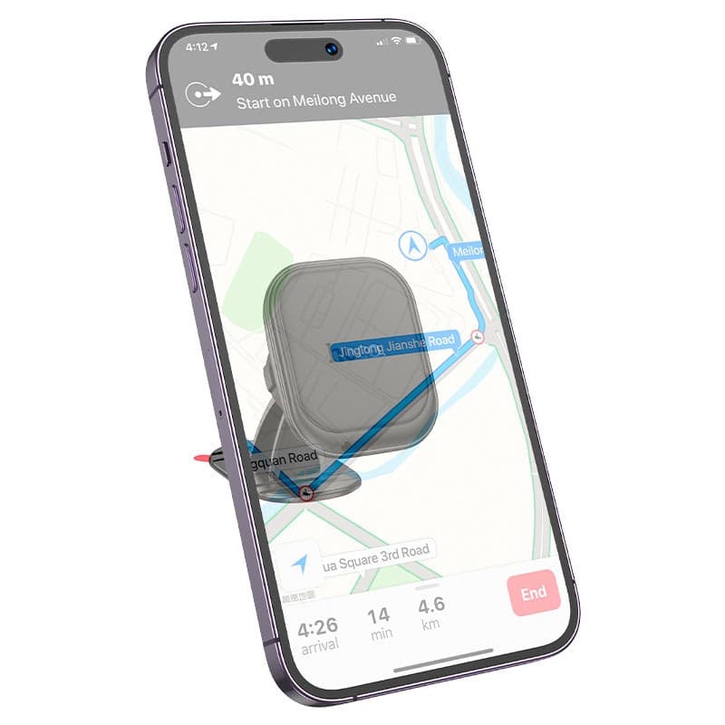 HOCO H30 Brilliant Magnetic Car Phone Holder Dashboard Mount view 2