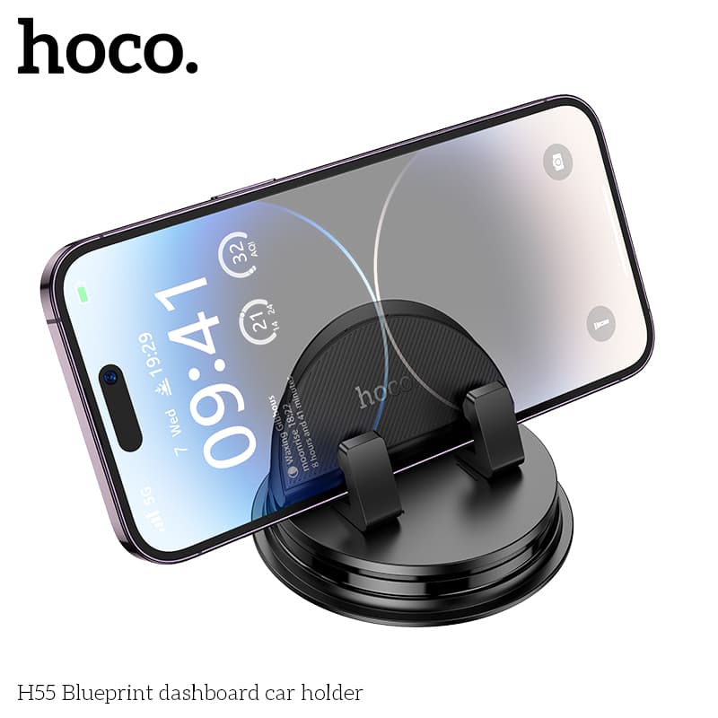 Hoco H55 Car Dashboard Mobile Phone Holder view 1
