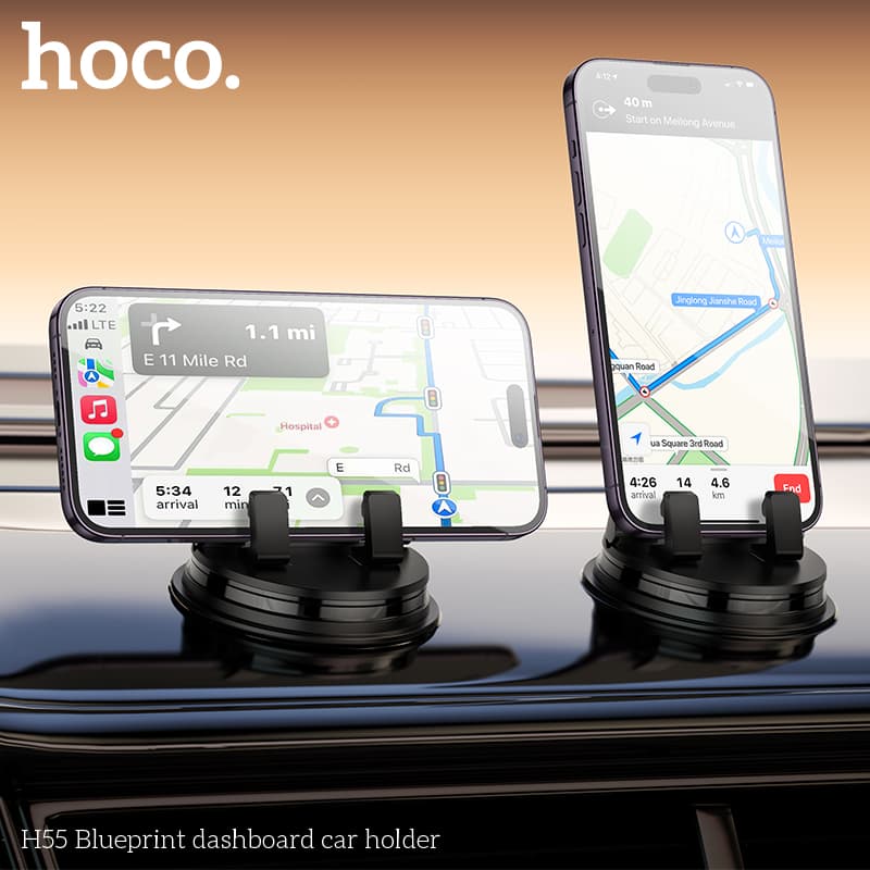 Hoco H55 Car Dashboard Mobile Phone Holder view 2