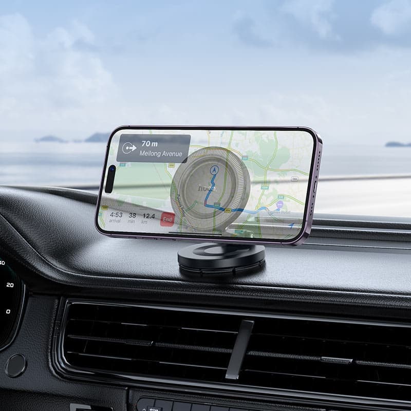 Hoco H61 Show In-Car Magnetic Phone Holder For Dashboard view 3