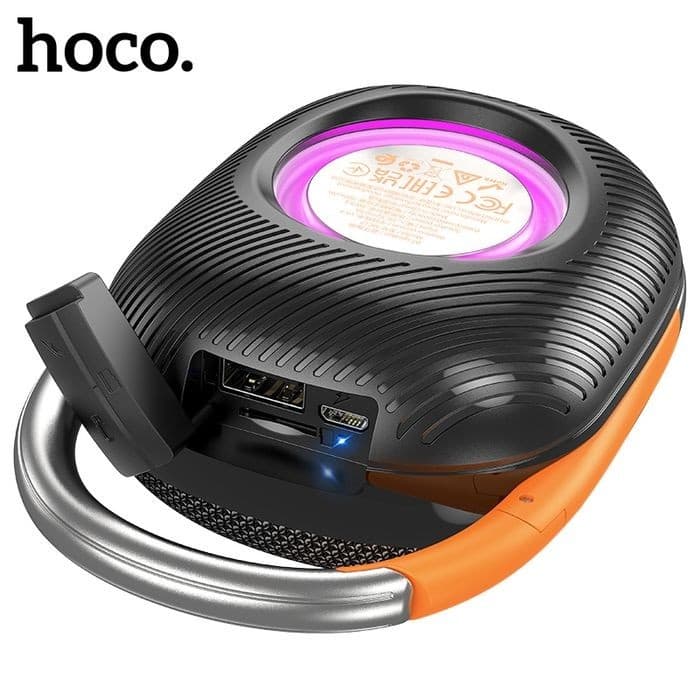 Hoco HC17 Wireless Bluetooth Outdoor Portable Clip Speaker view 2