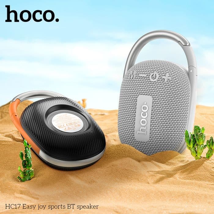 Hoco HC17 Wireless Bluetooth Outdoor Portable Clip Speaker view 3