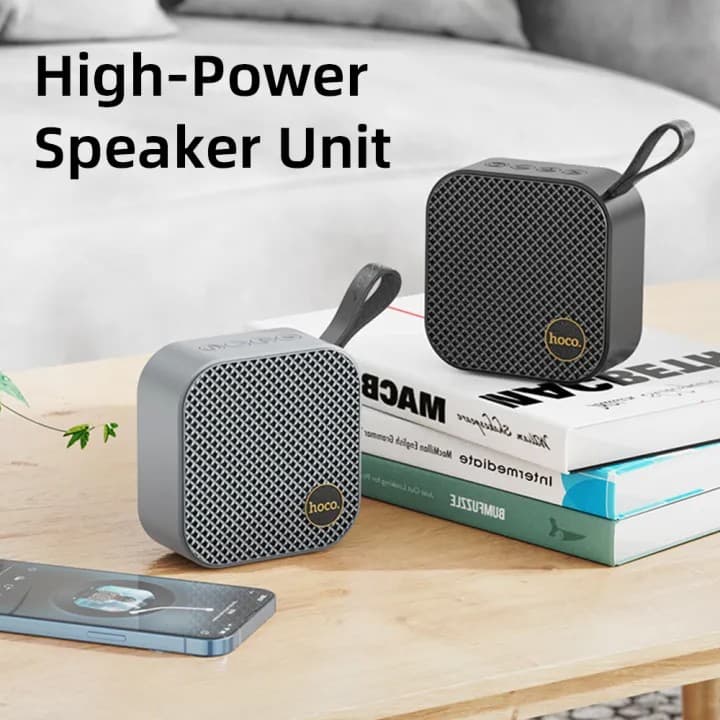 Hoco HC22 V5.2 Bluetooth Speaker TWS Memory Card Slot USB FM view 3