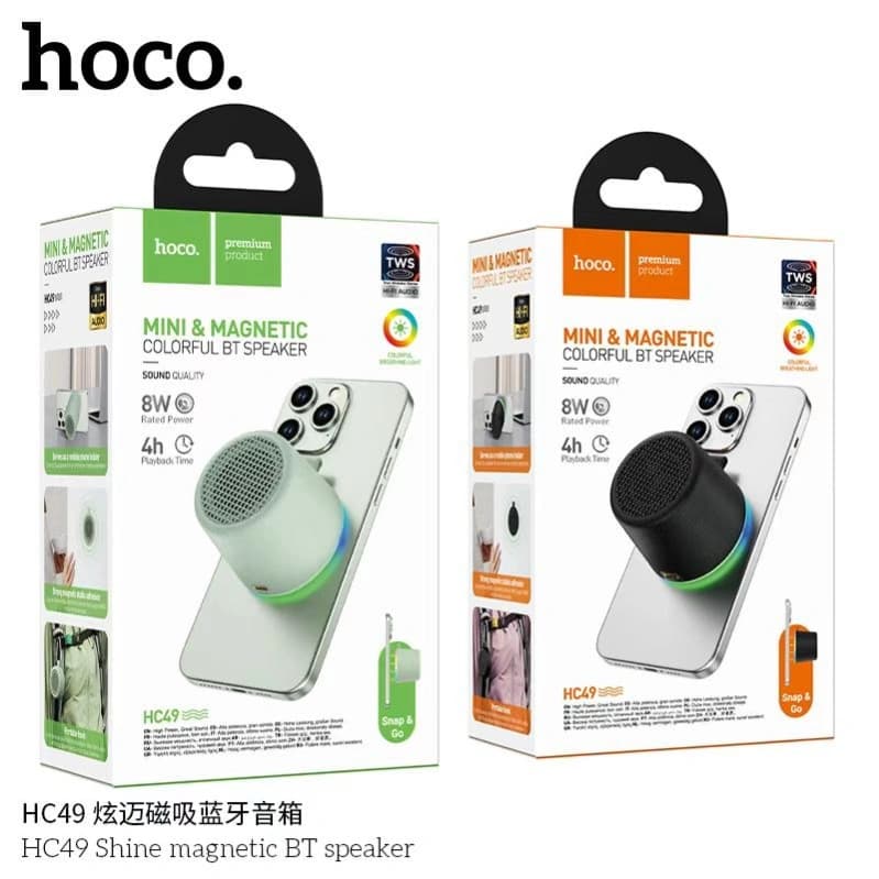 Hoco HC49 Shine Magnetic Bluetooth Speaker view 5