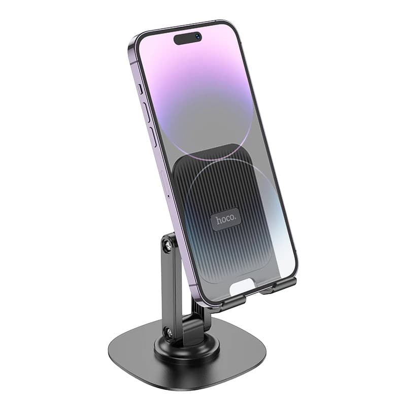 Hoco HD6 Dual Axis Rotating Universal Desktop Stand view 1