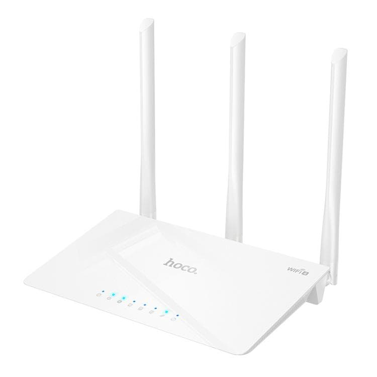 Hoco HI30 2.4G Three Antennas WiFi 4 Wireless Router view 3