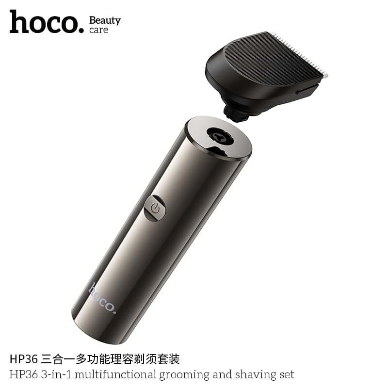 Hoco HP36 3 In 1 Multifunction Shaver Hair Trimmer And Grooming Kit view 5