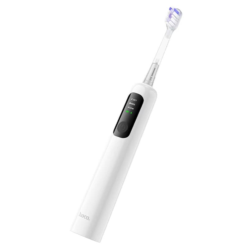 HOCO HP64 Acoustic Wave Rechargeable Electric Toothbrush With 3 Cleaning Modes & IPX7 view 1