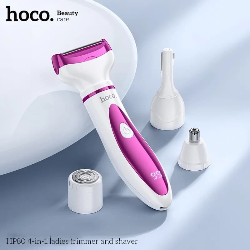 Hoco HP80 4 In 1 Women's Hair Trimmer And Shaver view 2