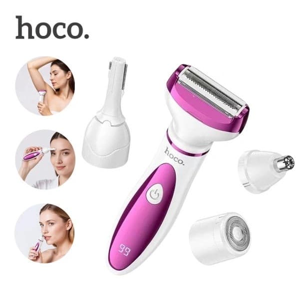 Hoco HP80 4 In 1 Women's Hair Trimmer And Shaver view 3
