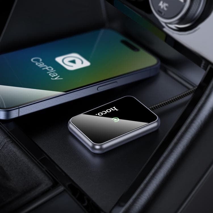 Hoco HU1 Way Wireless CarPlay Adapter For Cars view 3