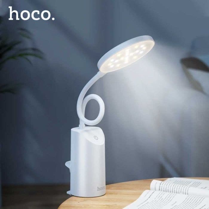 Hoco HX10 Rechargeable Desk Lamp With Clamp view 1