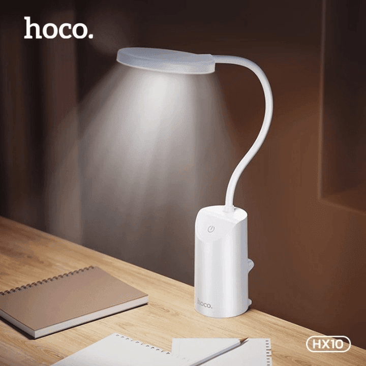 Hoco HX10 Rechargeable Desk Lamp With Clamp view 2