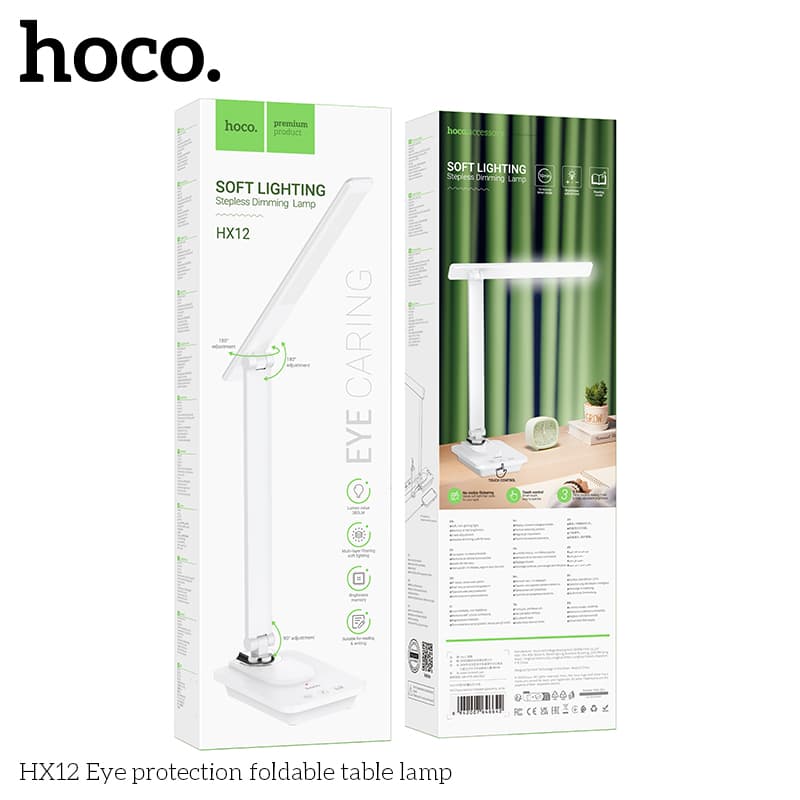 Hoco HX12 Eye Protection Folding Desk Lamp view 4