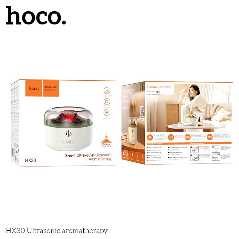 Hoco HX30 Ultrasonic Aromatherapy Humidifier view 4