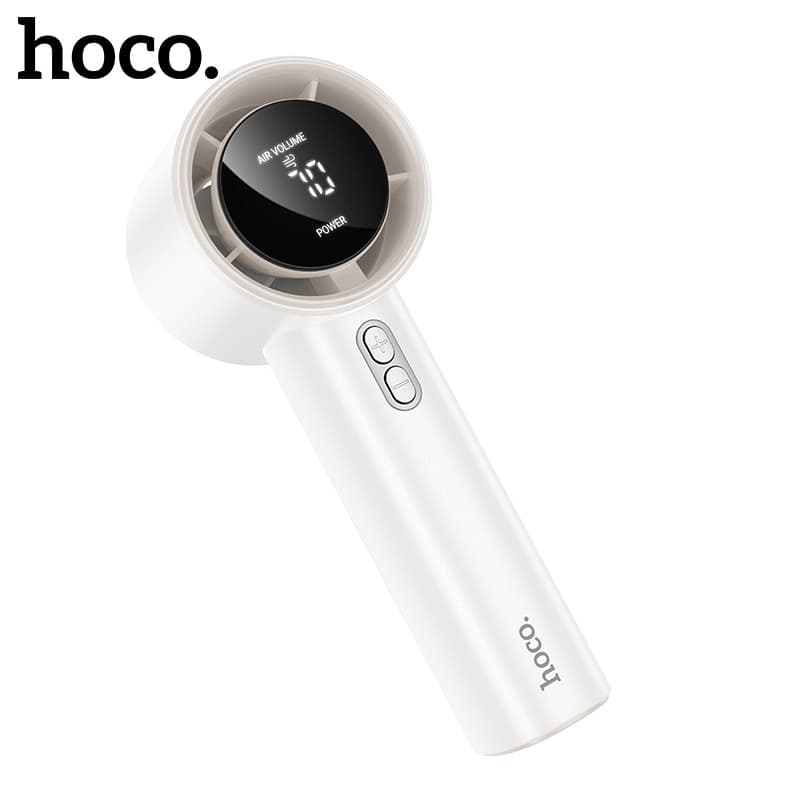 Hoco HX64 Hurricane High Speed Handheld Fan 3600mAh Long Battery Life Turbo Speed Hand Fan view 1