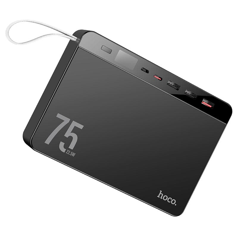 Hoco J94 22.5W 75000mAh Powerbank With LED Display view 2