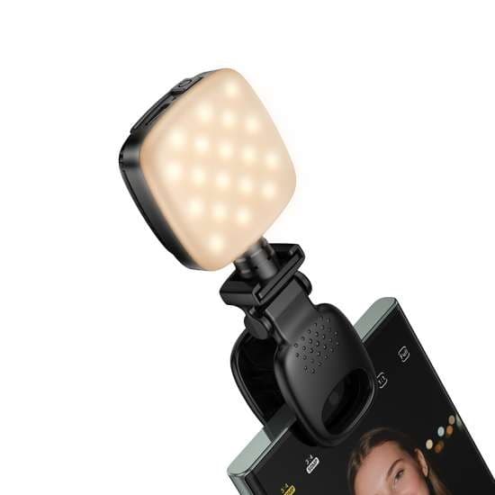 Hoco K28 Mini Fill Light Lamp For Live‑Streaming Selfie view 3