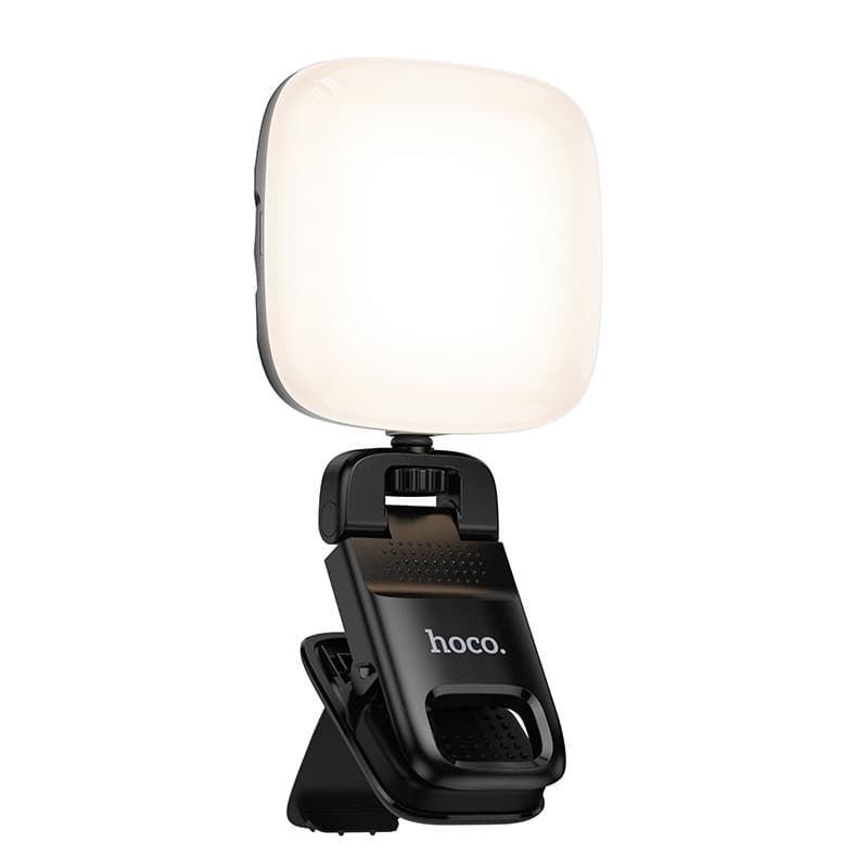 HOCO K29 Mini Lamp Live Streaming Selfie Reading Clip‑On LED Fill Selfie Light view 1