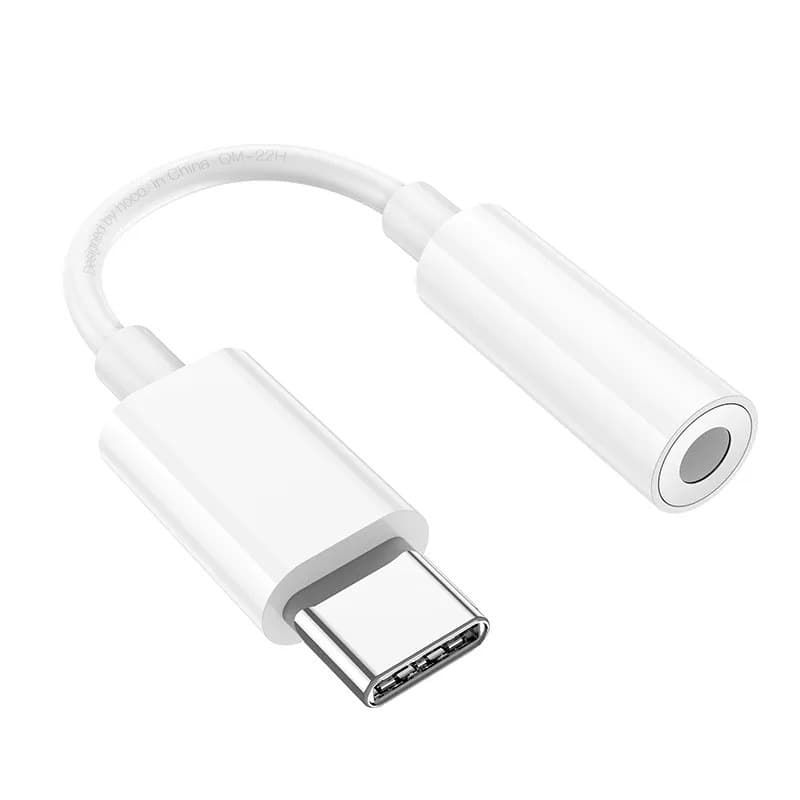 HOCO LS35 USB‑C  Type‑C Ro 3.5mm Adapter Digital Decoder Audio Cable view 1