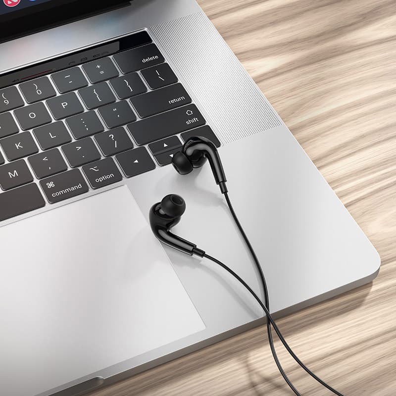 Hoco M1 Pro 3.5mm Wired Earphone With Mic view 2