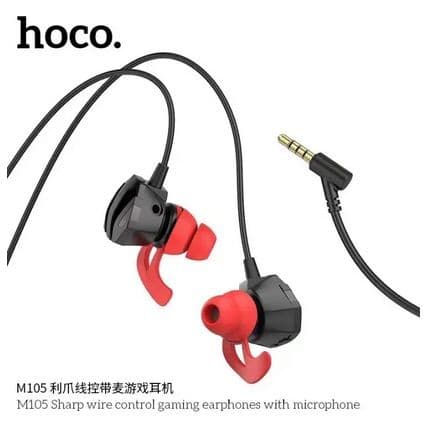 Hoco M105 E-Sport In-Ear Wired Gaming Headphone With Microphone view 3
