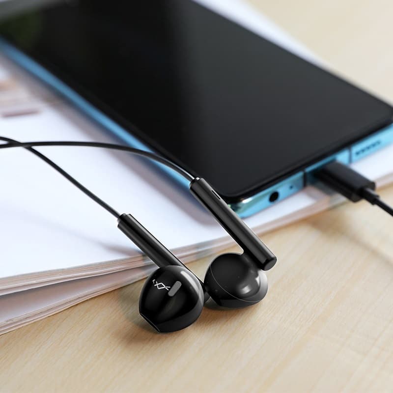 Hoco M65 Type C Wired earphone With Mic view 2