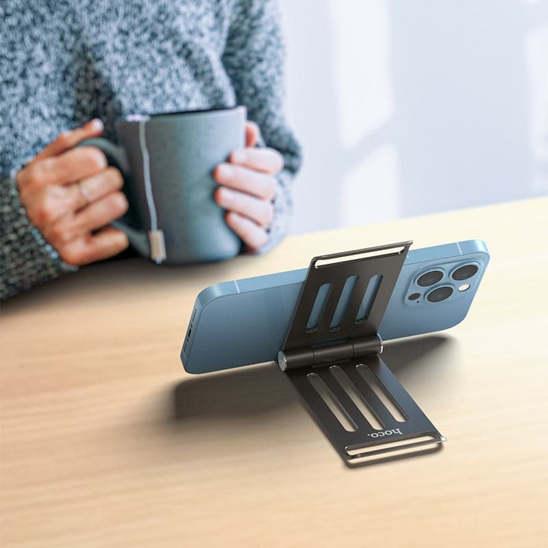 Hoco PH49 Tabletop Folding Desktop Mobile Holder Stand view 3