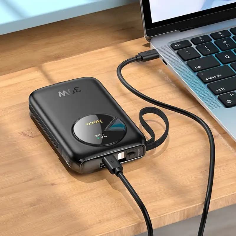 Hoco Q19 PD30W + QC3.0 10000mAh Powerbank view 3