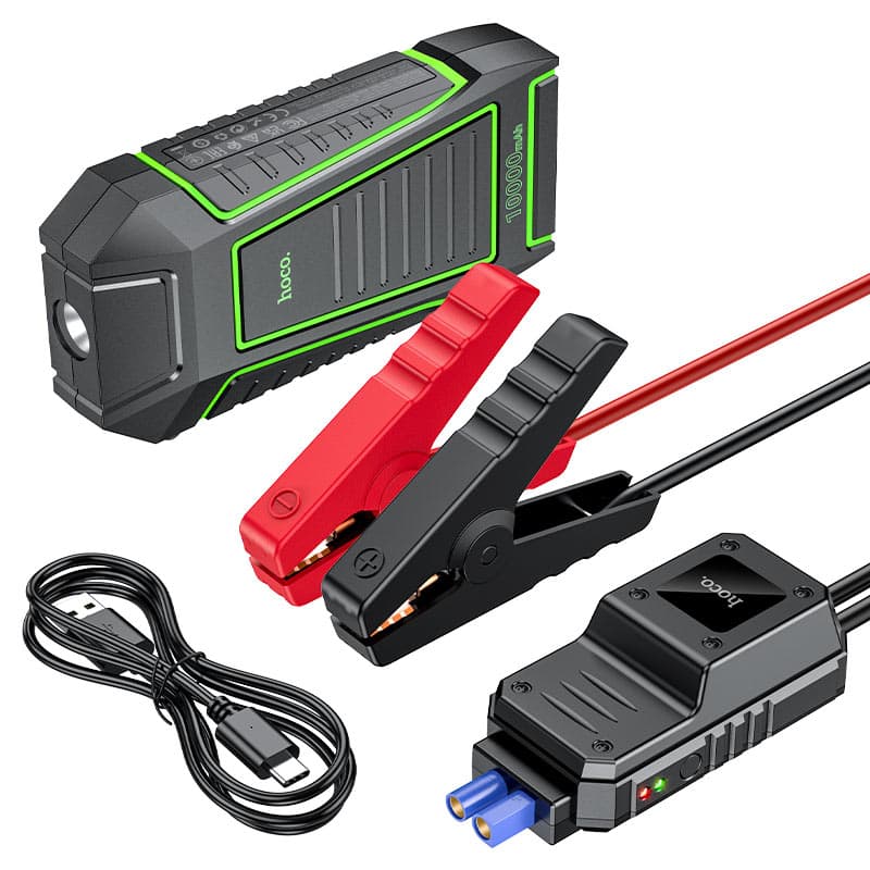 Hoco QS1 10000mAh Powerbank Jump Starter view 1