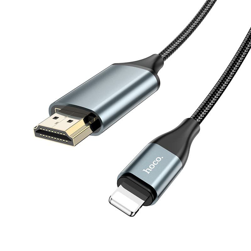 Hoco UA15 Cable Lightning To HDMI view 1